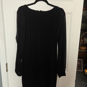 Ivanka Trump Classic Black Long Sleeve Dress